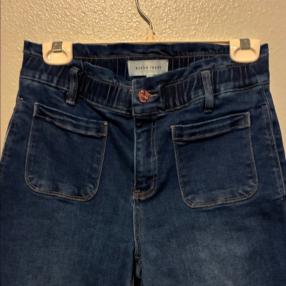 Risen Jeans Women's High Rise Trouser Denim